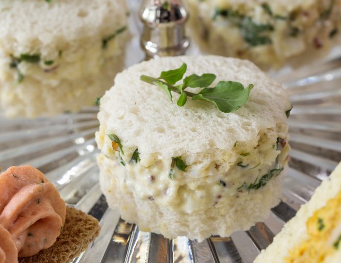 Coronation Chicken Salad Sandwiches
