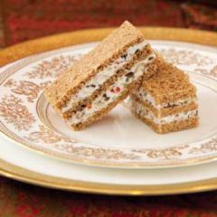 Olive-Pecan Finger Sandwiches