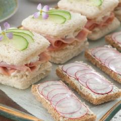 Radish-Dill Canapés